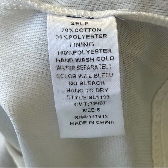 She & Sky Purple Navy and White Sundress - Picture 5 of 8